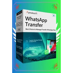 📛 Apeaksoft WhatsApp Transfer 🔑 Лицензия 1 год 🚀