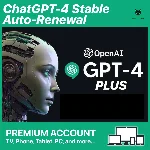 ChatGPT 4 Plus 30 дней Совместный аккаунт 5 ПОЛЬЗОВАТЕЛ