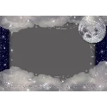 Рамка Звездная ночь