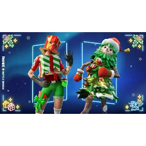 Fornite, 3 скина, Holiday Boxy, Полный доступ