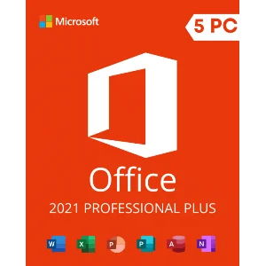 Office 2021 Pro Plus key 5 PC Instant Delivery