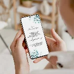 Анимированное видео  приглашения на свадьбу №2025_6