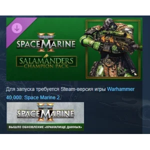 Warhammer 40,000 Space Marine 2 Salamanders Champion Pa