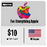 ⚡Подарочная карта Apple iTunes - 10$ 🇺🇸 ✅Дешевле🔥Без