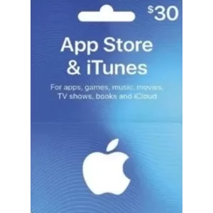 iTunes Gift Card $30 USA - без комиссии