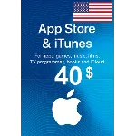 iTunes Gift Card $40 USA - без комиссии