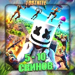 🔥FORTNITE [ 5 - 10 СКИНОВ ] ✅ Полный доступ ✅