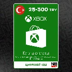 Подарочная карта XBox 25 - 300 TRY (TL) 🇹🇷 (Турция)