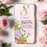 Анимированная открытка поздравление 8 марта