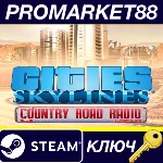 ⭐ Cities: Skylines - Country Road Radio DLC Steam КЛЮЧ