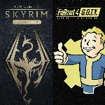 🟢Skyrim Anniversary Edition + Fallout 4 G.O.T.Y🟢Xbox