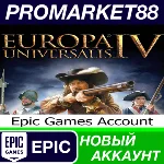 ✅ Europa Universalis IV Epic Games АККАУНТ +ПОЧТА🟢