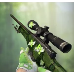 AWP | Pit Viper С 4 СЛУЧАЙНЫМИ НАКЛЕЙКАМИ