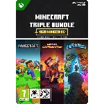 ✅ Тройной комплект Minecraft XBOX ONE SERIES XS Ключ 🔑