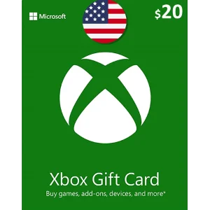 Xbox Gift Card $20 USA - без комиссии