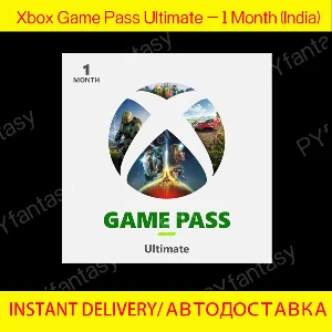 🔑Xbox Game Pass Ultimate - 1 Month (India)⚡️⚡️⚡️