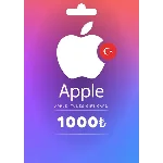 🍏🇹Подарочная карта Apple iTunes 1000 TRY Турция🇹🇷🍏