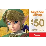 💎Карта пополнения Nintendo eShop 50$ USA США🍄💎