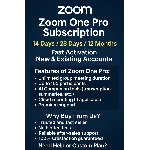 Zoom One Pro 14 дней/28 дней/12 месяцев Fast ⚡️⚡️