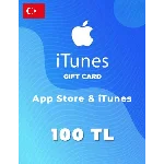🍏🇹Подарочная карта Apple iTunes 100 TRY Турция🇹🇷🍏