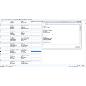 MySQL dump базы данных текстов песен 152000 штук.