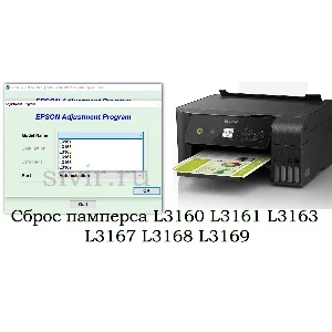 Сброс Epson L3160 Adjustment Program