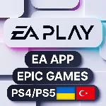 EA APP/EPIC | PS Турция/Украина --- EA PLAY 1-12 мес