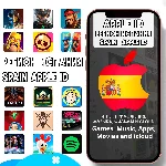 ⚡ ИСПАНИЯ ИСПАНСКИЙ APPLE ID ЛИЧНЫЙ iPhone AppStore ES