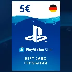 ✅PlayStation (PSN) Gift Card [5 Евро] Германия