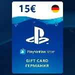 ✅PlayStation (PSN) Gift Card [15 Евро] Германия