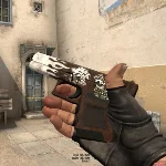 Glock-18 | Oxide Blaze  С 4 СЛУЧАЙНЫМИ НАКЛЕЙКАМИ