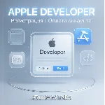 Apple Developer регистрация/оплата аккаунт разработчика