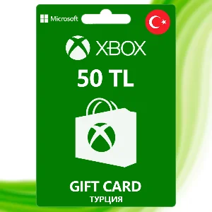 ✅XBOX Gift Card [50 TL] Турция