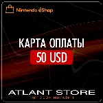 Карта оплаты Nintendo eShop на 50 USD $