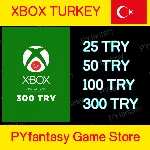Xbox Gift Card 25/50/100/300 TL (Турция)