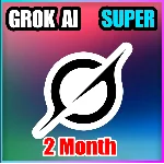 SUPER GROK 4 - HEAVY AI: личный аккаунт на 1–12 месяцев