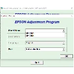 Сброс Epson XP2200 XP2205 Adjustment Program