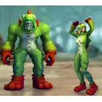 WoW💥Зеленый уютный комбинезон мурлока💥 Подарком