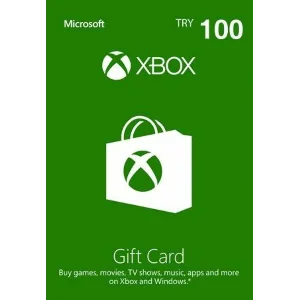 💎 Xbox Live 100 TL 🟢Gift Card Turkey 🇹🇷
