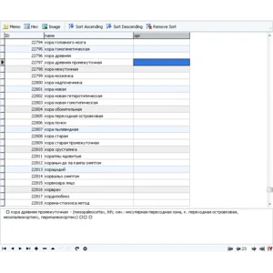 MySQL dump базы полный справочник медицинских терминов.