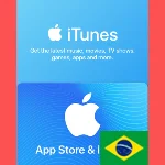 ITUNES BR 100 BRL КАРТА ПОПОЛНЕНИЯ БРАЗИЛИЯ КОД АВТО