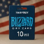 США❄️Близзард Battle.net 10 USD Подарочная карта код