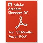 ADOBE ACROBAT STANDARD DC KEY  🔑 1/3 Months ROW