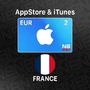 Карта Apple iTunes 2€ EUR (France) Франция