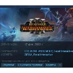 Total War WARHAMMER III 3 STEAM Key GLOBAL Region Free