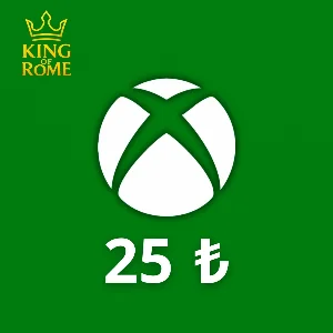 XBOX ТУРЦИЯ (25 ₺) ПОДАРОЧНАЯ КАРТА/АВТОДОСТАВКА/0% FEE