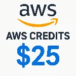 🔥 Получите промокод на 25 долларов США на AWS Credits