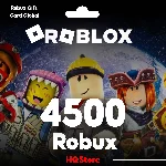 Подарочная карта Roblox на 4500 Robux | Глобальный код