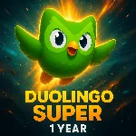 🦉 DUOLINGO SUPER / MAX 1 ГОД ПОДПИСКИ НА ВАШ АККАУНТ
