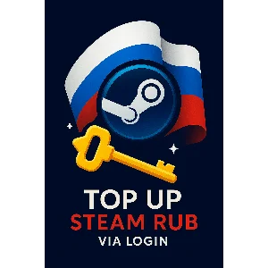 Пополнение Steam RUB Россия по логину